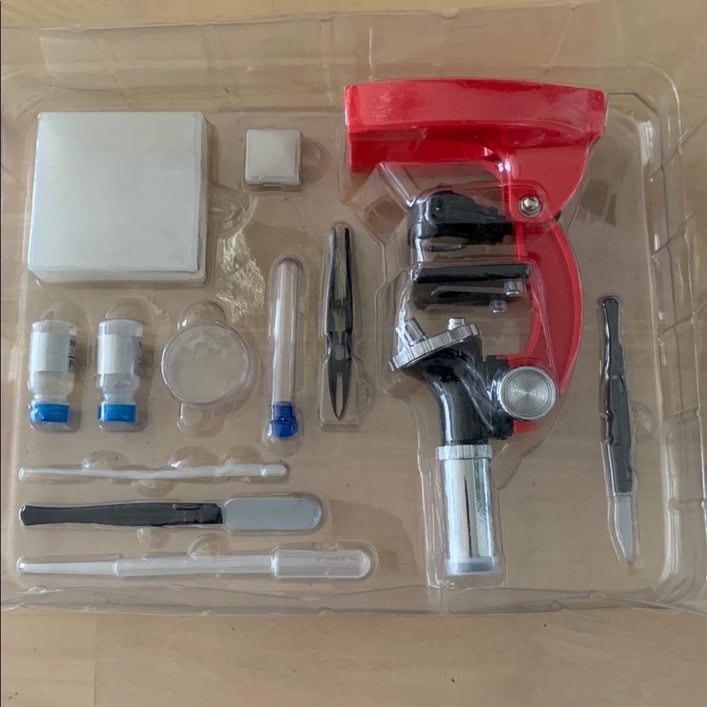 Newton Microscope New In Box Learning Exploring Collect Prepare & Observe - Picture 10 of 15
